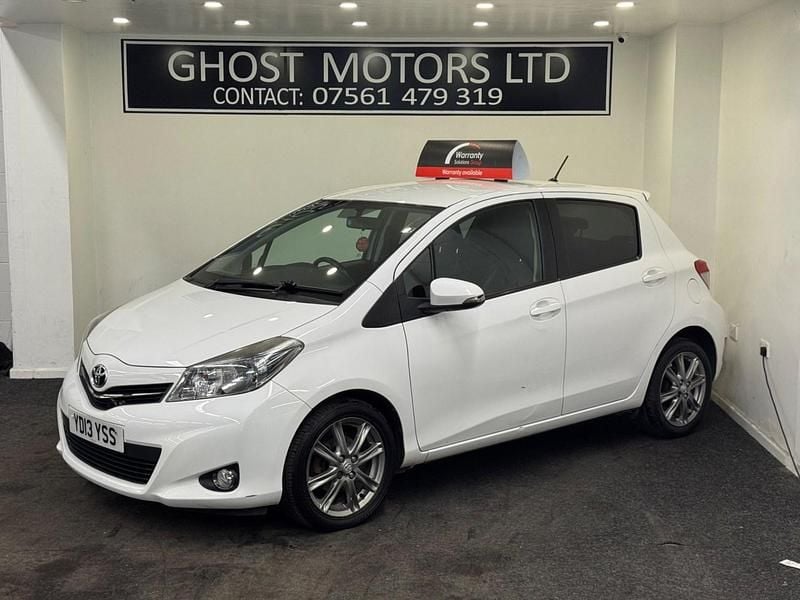 White Used 2013 Toyota Yaris SR Hatchback | £4,495 (Good price) - Image 1/4