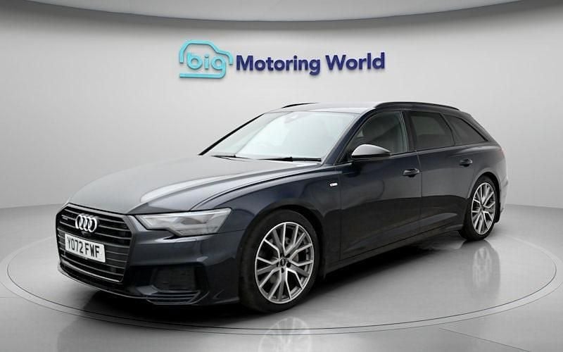 Begagnad Audi A6 Black Edition 204 HK (150 kW) 2023 Blå Kombi
