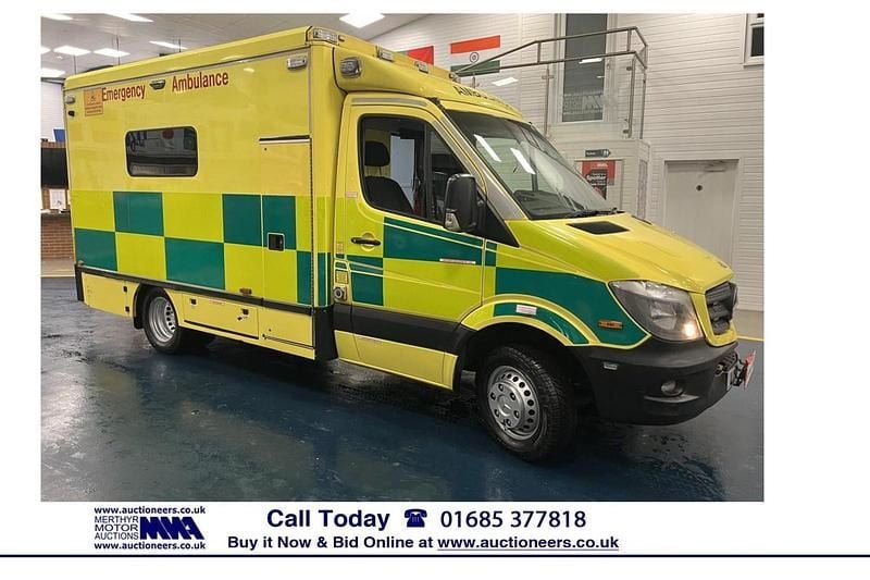 Yellow Used 2015 Mercedes Sprinter Van | £6,080 - Image 1/4