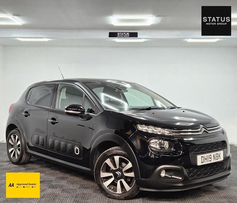 Black Used 2019 Citroën C3 Flair Hatchback | £8,495 (Good price) - Image 1/4
