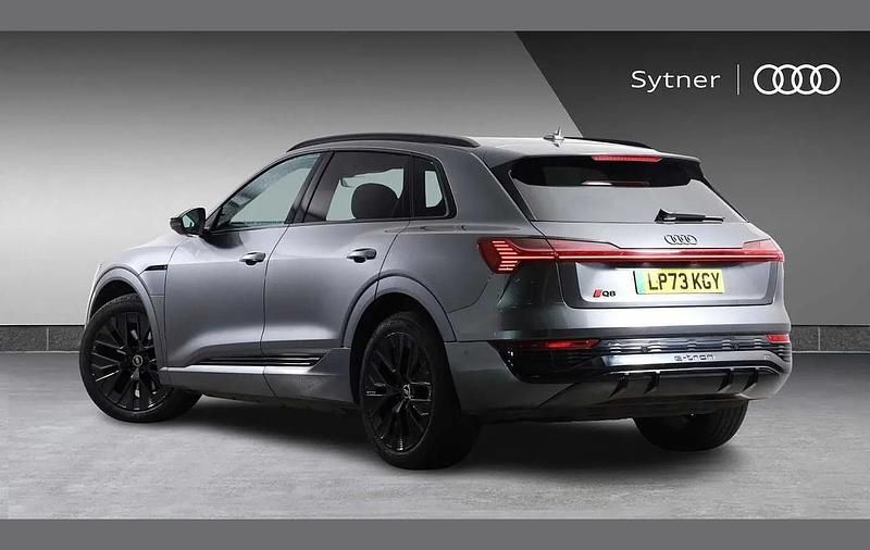 Used Audi Q8 e-tron Black Edition 300 kW (408 HP) 2023 Grey SUV