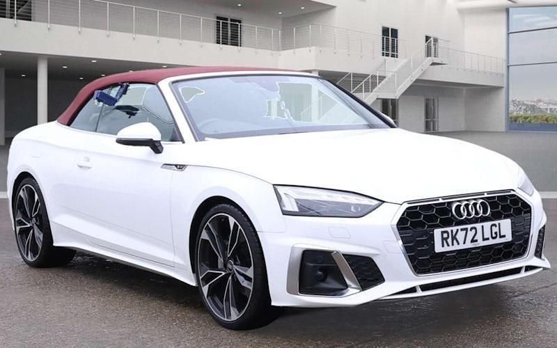 White Used 2022 Audi A5 Cabriolet Sport Cabriolet | £35,990 (A bit pricey) - Image 1/3