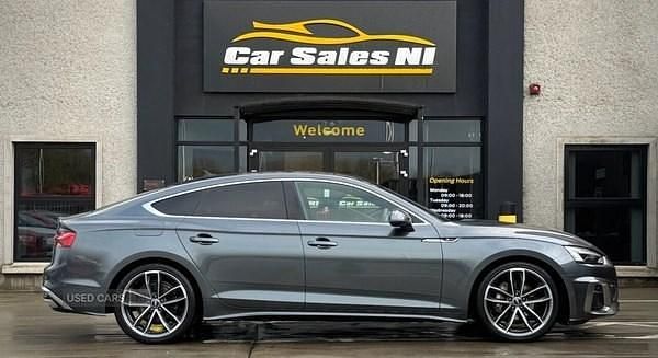 Used Audi A5 S-Line 202 HP (148 kW) 2022 Grey Coupe