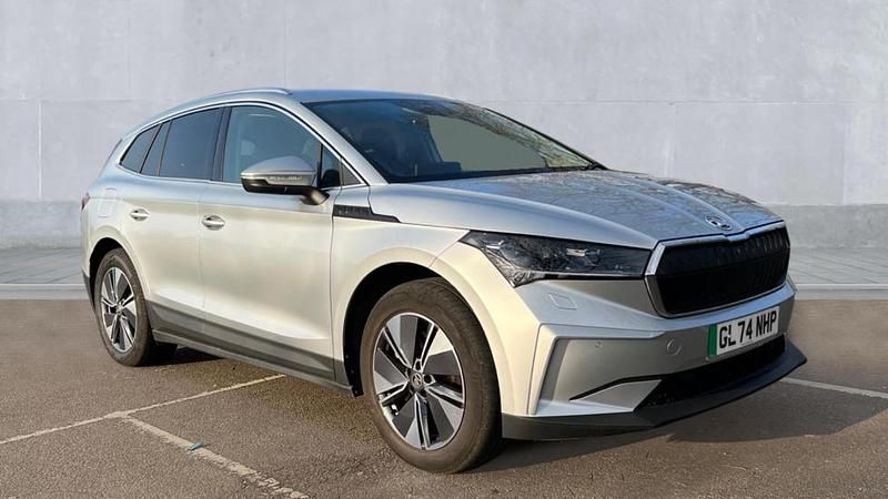 Used Skoda Enyaq iV 210 kW (286 HP) 2024 Brilliant silver SUV