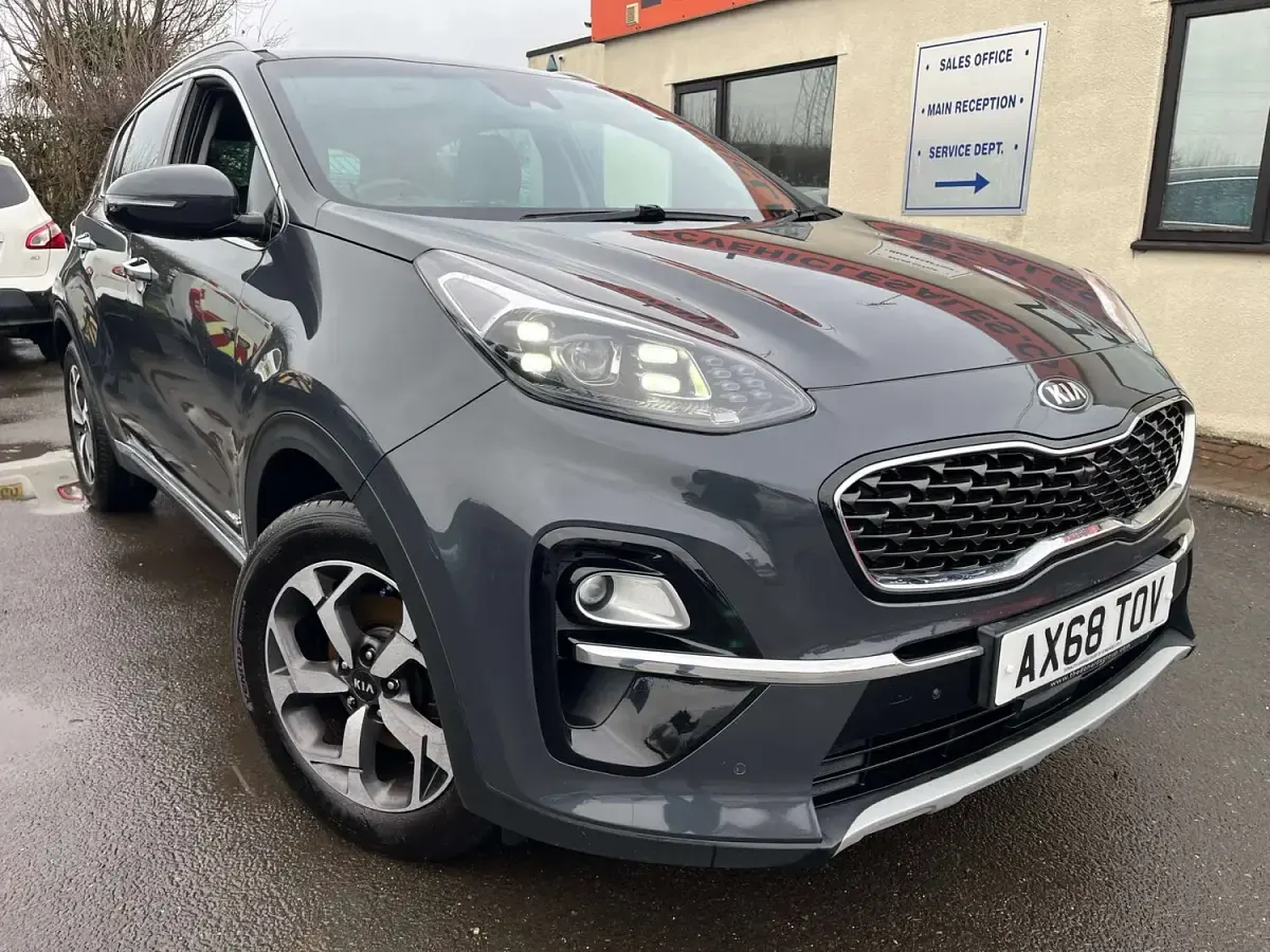 Used Kia Sportage 177 HP (130 kW) 2018 Grey SUV