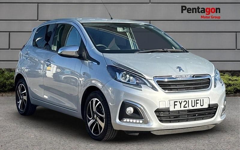 Silver Used 2021 Peugeot 108 Collection Hatchback | £8,485 (Fair price) - Image 1/4