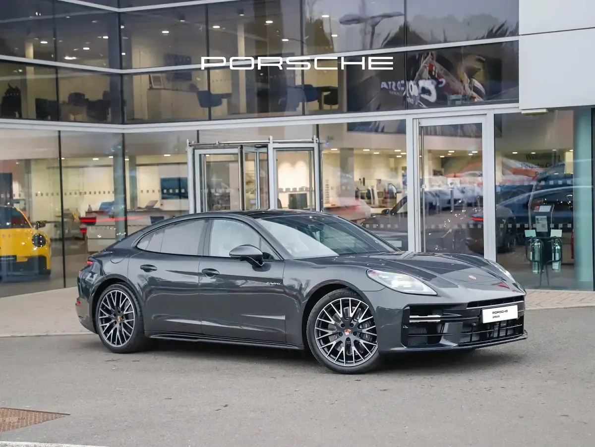 New Porsche Panamera 2026 Grey Hatchback