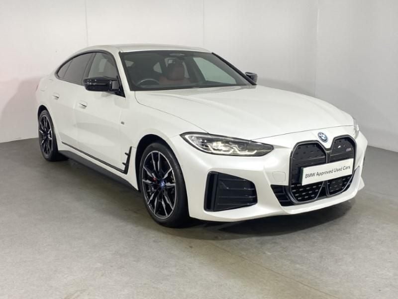 White Used 2022 BMW i4 Comfort Edition Sedan | £35,950 - Image 1/4