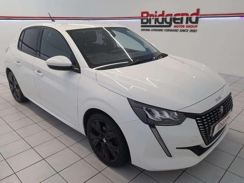 Used Peugeot 208 Allure Premium 2020 White Hatchback