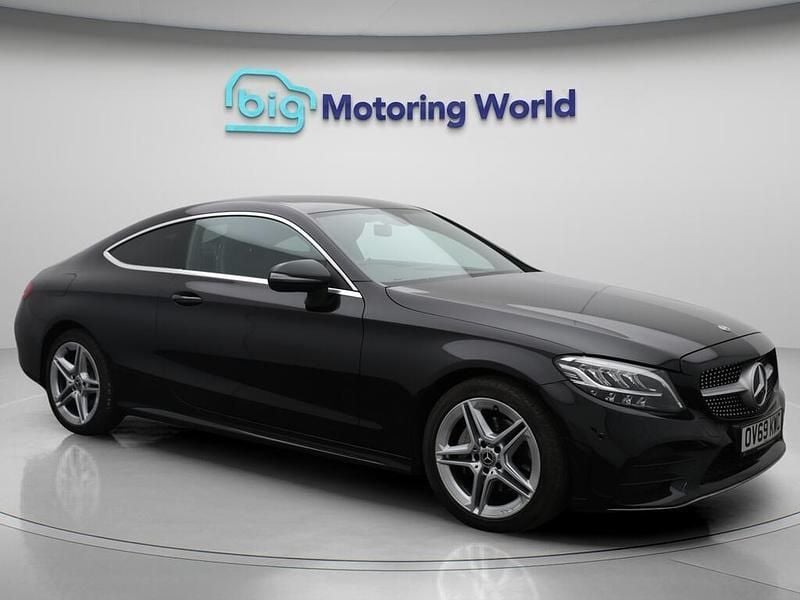 Black Used 2019 Mercedes C220 AMG line Coupe | £17,500 (Fair price) - Image 1/4