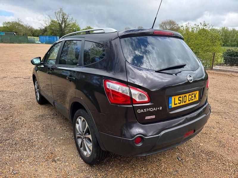 Used Nissan Qashqai +2 Tekna 2010 Black SUV