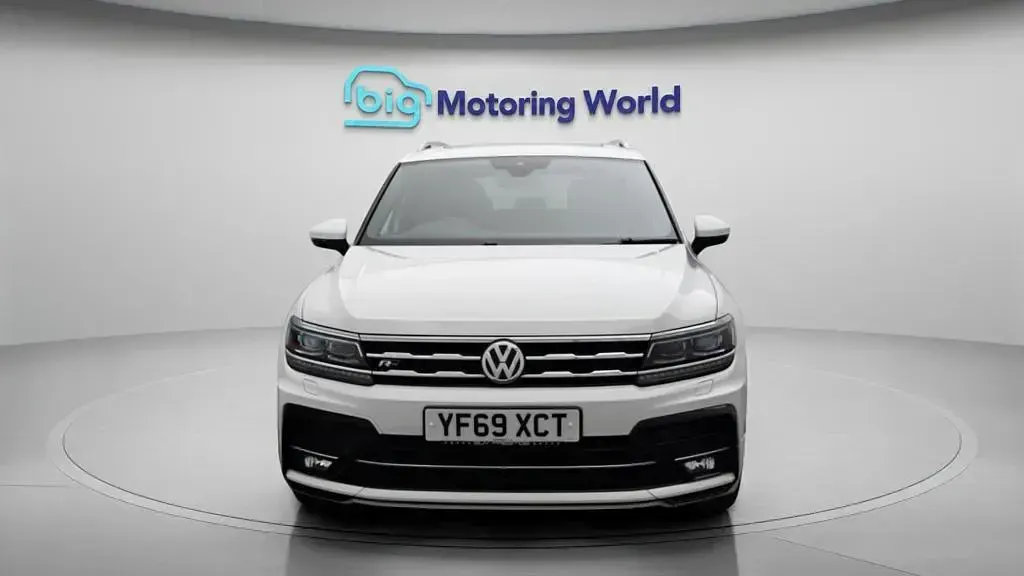Used VW Tiguan Allspace R-line 150 HP (110 kW) 2019 White SUV