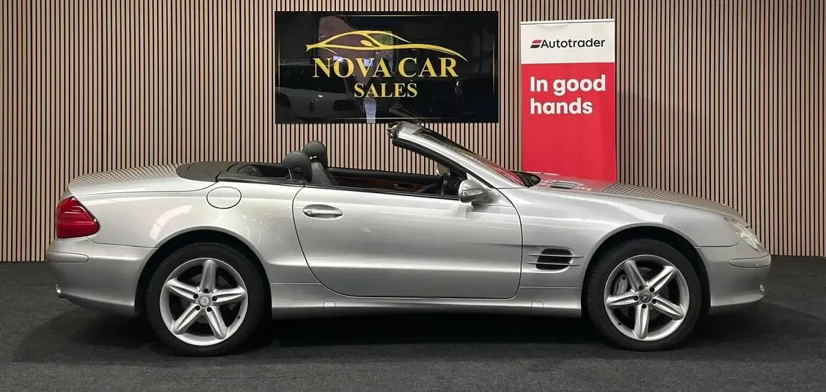Used Mercedes SL500 2002 Silver Cabriolet