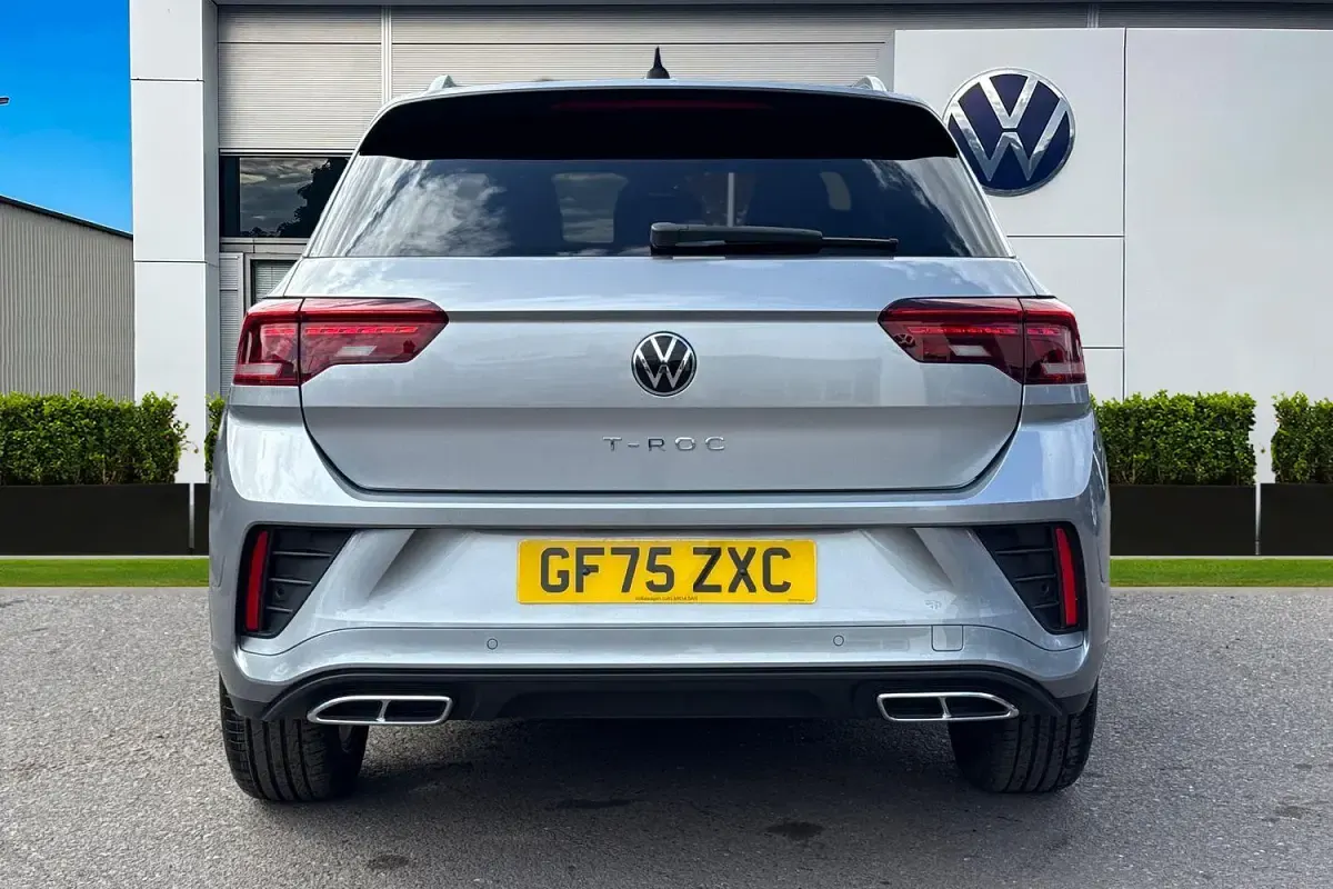 Used VW T-Roc R-line 150 HP (110 kW) 2025 Silver SUV