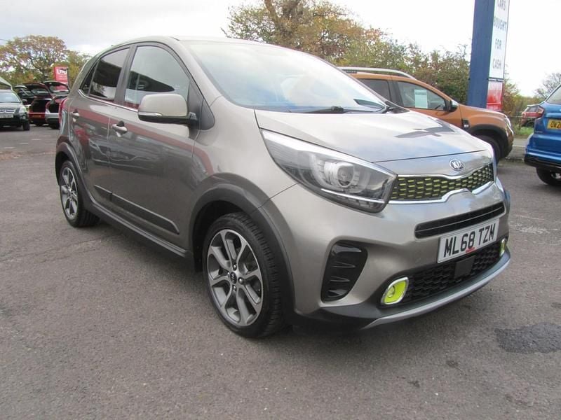 Silver Used 2018 Kia Picanto X-Line Hatchback | £8,495 (Expensive) - Image 1/4