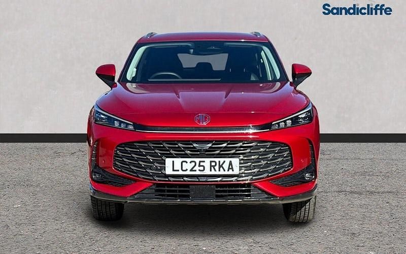 Used MG HS Trophy 170 HP (125 kW) 2024 Tri coat  dynamic red SUV