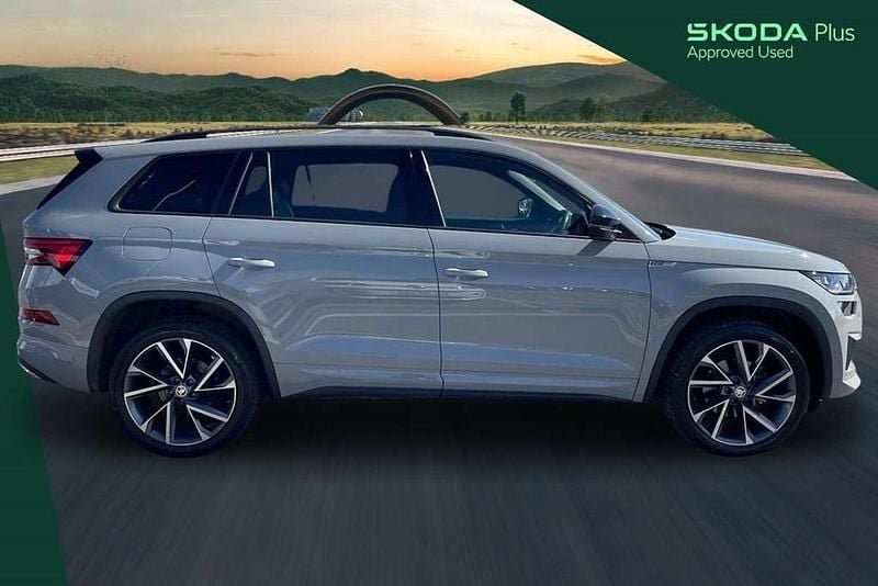Used Skoda Kodiaq SportLine 150 HP (110 kW) 2023 Meteor grey SUV