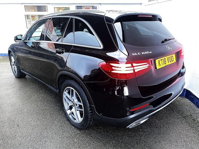Used Mercedes GLC220 AMG line 2018 Black Estate