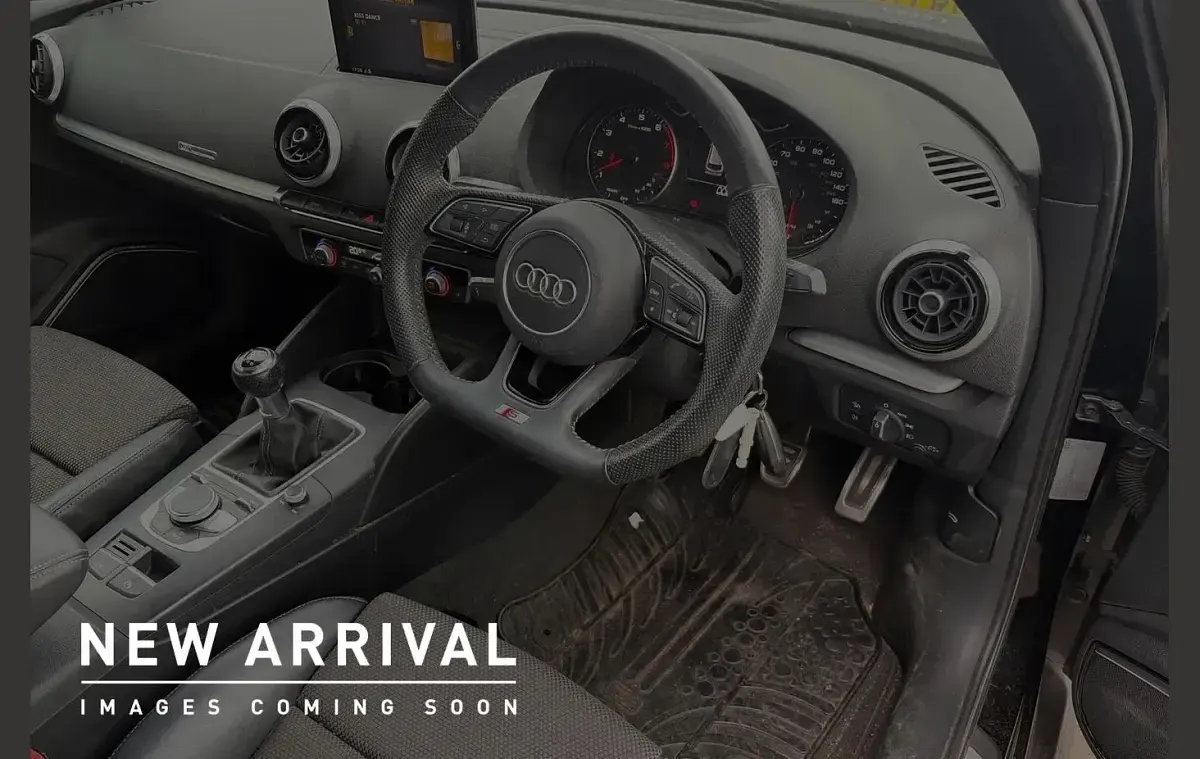 Used Audi A3 S-Line 147 HP (108 kW) 2019 Black Sedan