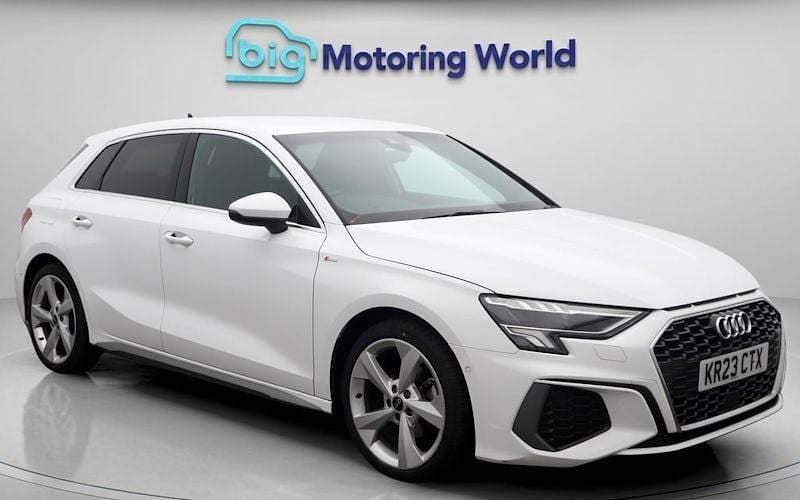 Used 2024 Audi A3 Sportback S-Line Hatchback | £20,300 (Good price) - Image 1/4
