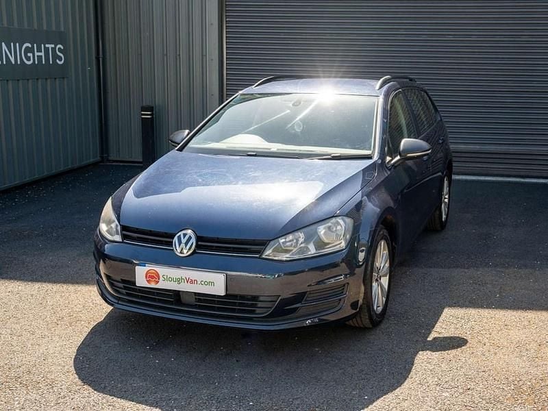 Used VW Golf VII SE 105 HP (77 kW) 2013 Blue Estate