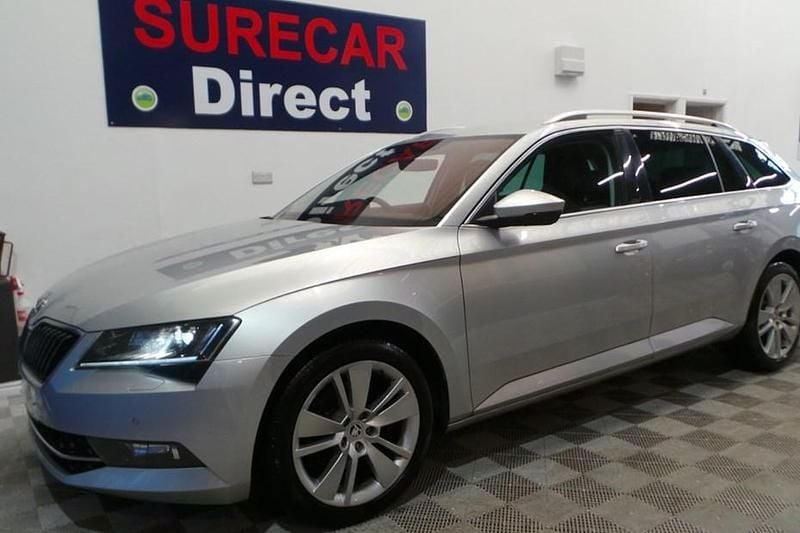Silver Used 2019 Skoda Superb SE L Executive Estate | £11,495 (Good price) - Image 1/1