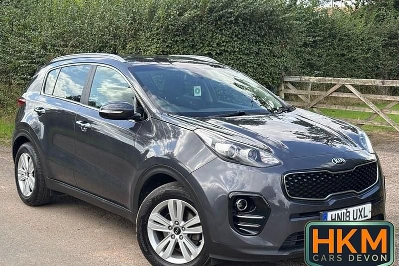 Silver Used 2017 Kia Sportage 2 SUV | £9,455 (Fair price) - Image 1/1