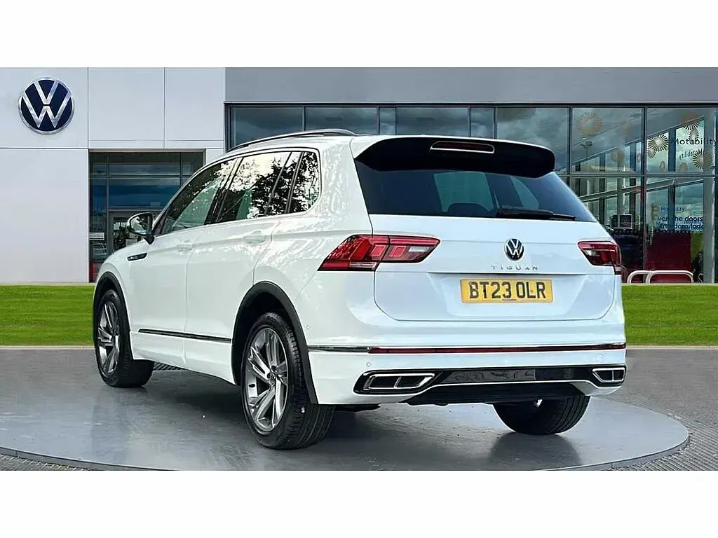 Used VW Tiguan R-line Edition 150 HP (110 kW) 2023 White SUV