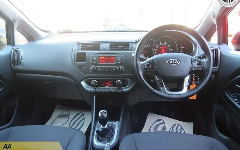 Used Kia Rio 109 HP (80 kW) 2012 Black Hatchback