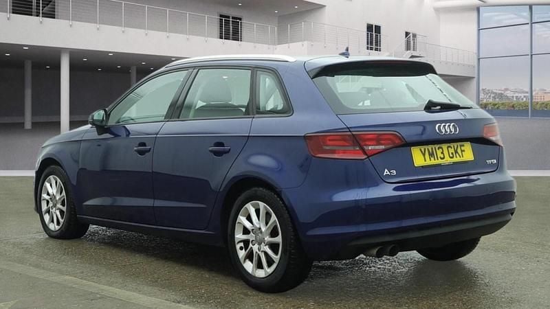 Used Audi A3 Sportback Performance 2013 Blue Hatchback
