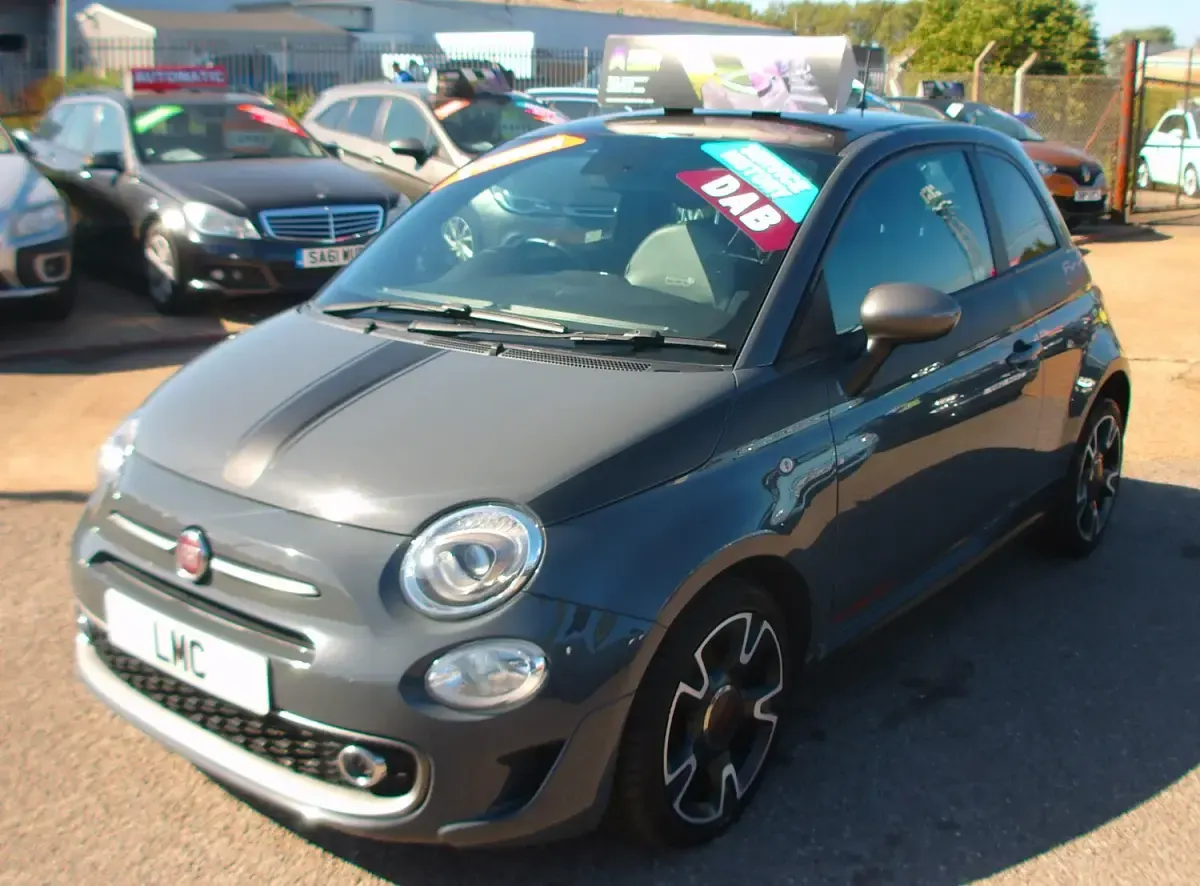 Used Fiat 500 S 85 HP (62 kW) 2019 Grey Hatchback