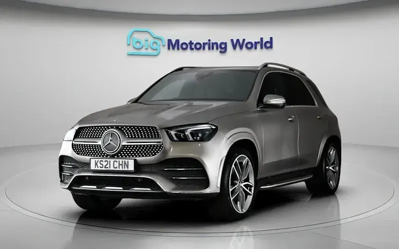 Used Mercedes GLE350 AMG line 272 HP (200 kW) 2021 Silver SUV