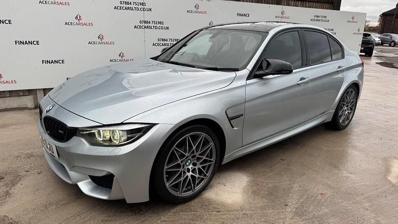 Used BMW M3 Competition Edition 2018 Blue Sedan