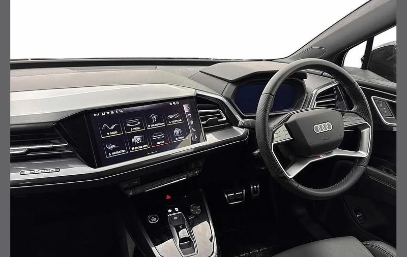 Used Audi Q4 Sportback e-tron S-Line 147 kW (200 HP) 2025 Black SUV