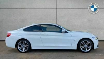 Used BMW 420 Sport Line 184 HP (135 kW) 2018 White Coupe