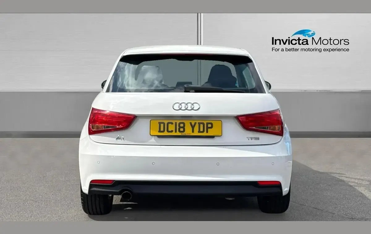 Used Audi A1 Sport 95 HP (69 kW) 2018 Shell white gloss Hatchback