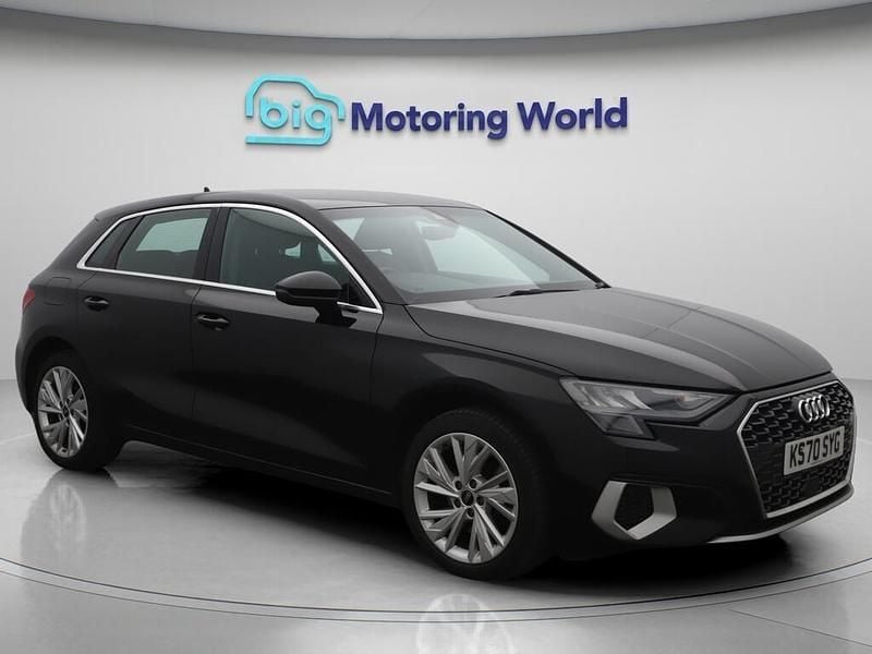 Black Used 2020 Audi A3 Sportback e-tron Sport Sedan | £14,100 (Fair price) - Image 1/4