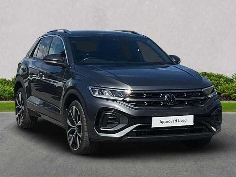 Grey Used 2023 VW T-Roc R-line SUV | £24,712 (Fair price) - Image 1/4