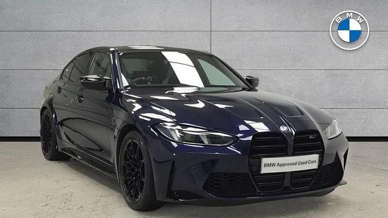 Blue Used 2025 BMW M3 Competition Edition | £75,995 (A bit pricey) - Image 1/4