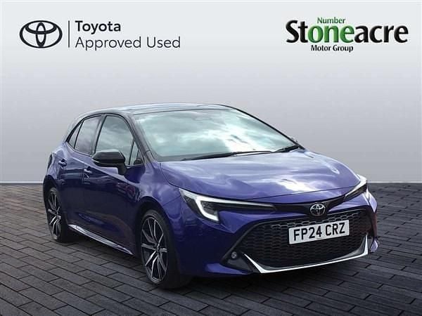 Blue Used 2024 Toyota Corolla Sport Hatchback | £24,500 (Fair price) - Image 1/2