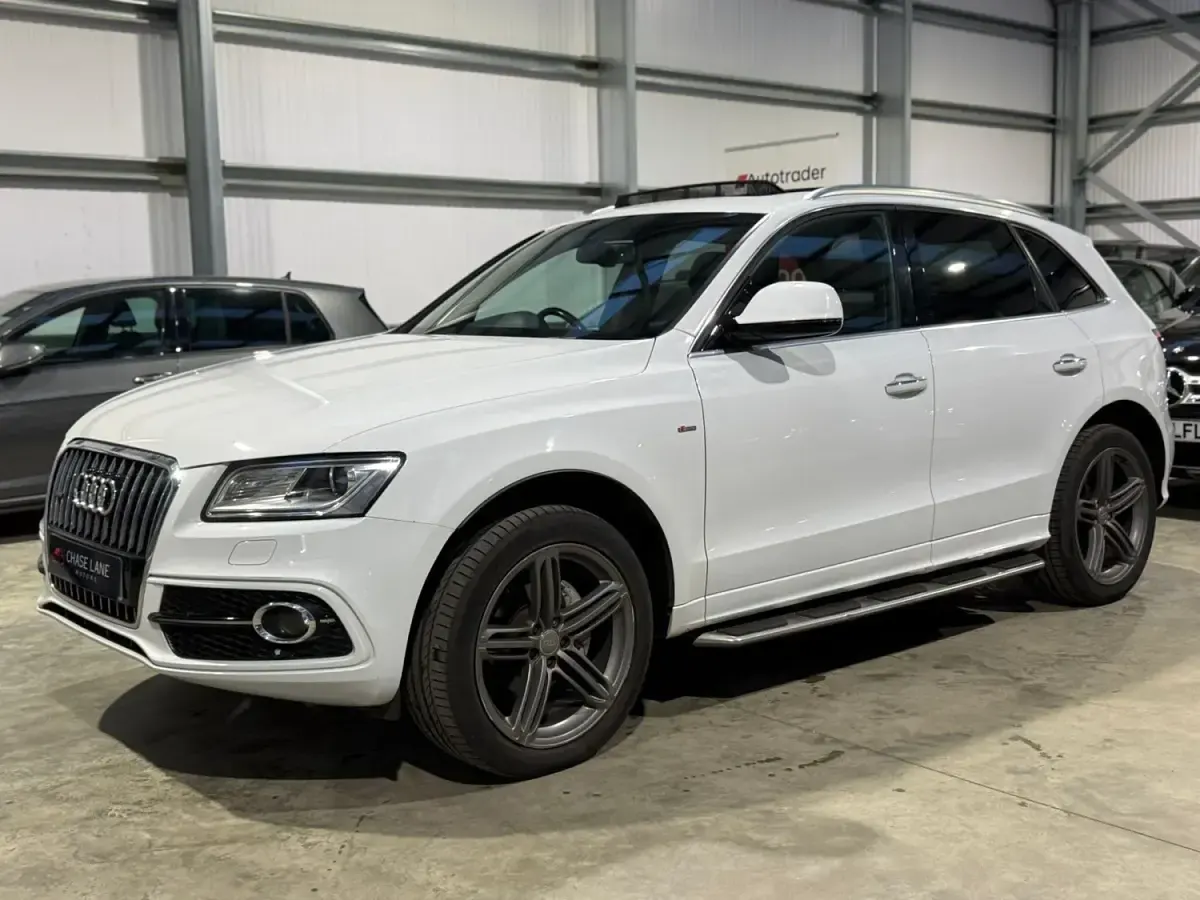 Begagnad Audi Q5 S-line plus 190 HK (139 kW) 2016 Vit SUV