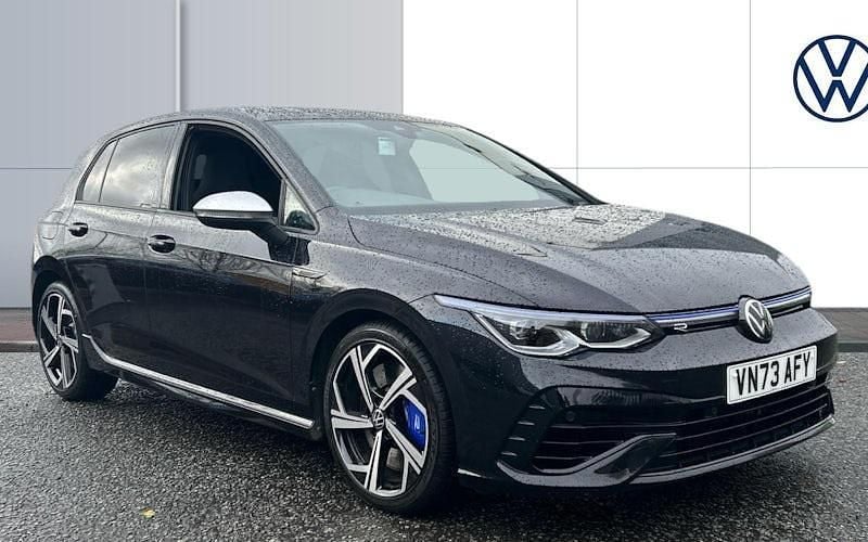 Black Used 2023 VW Golf VIII R Hatchback | £33,095 (Fair price) - Image 1/4
