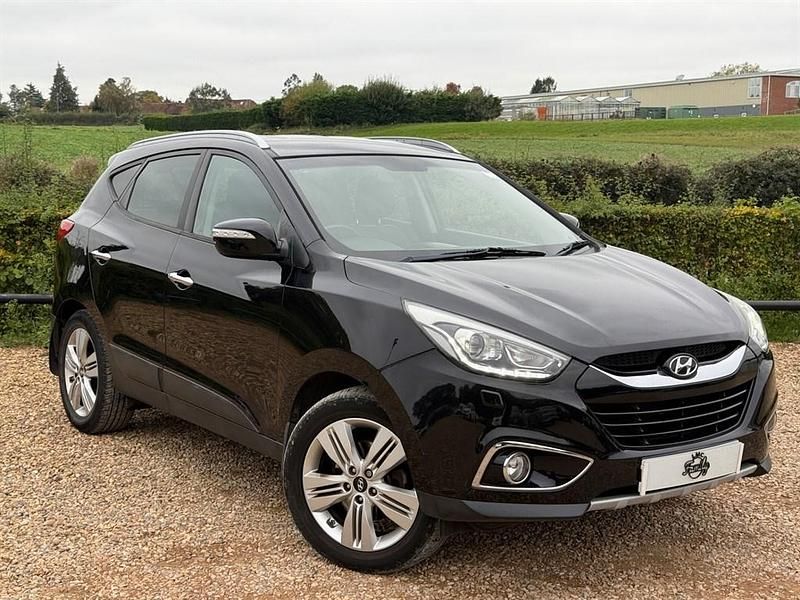 Black Used 2015 Hyundai ix35 Premium SUV | £5,864 (Fair price) - Image 1/4