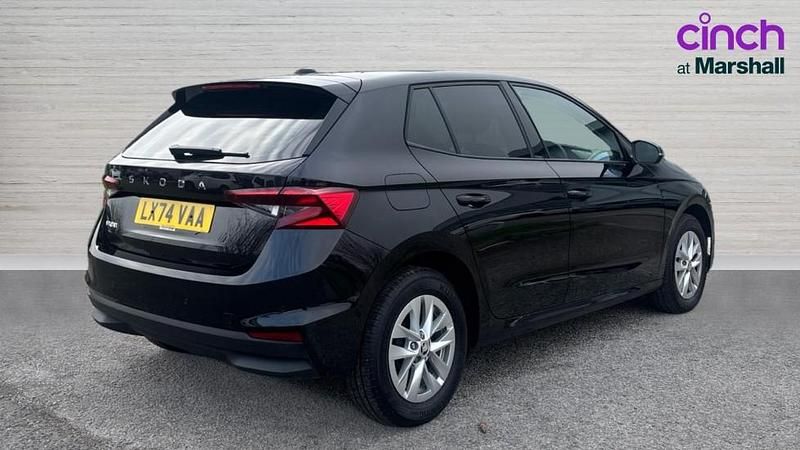 Used Skoda Fabia Comfort 116 HP (85 kW) 2024 Black Hatchback