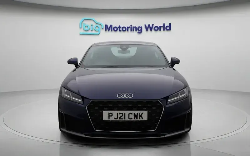 Usado Audi TT S-Line 245 HP (180 kW) 2021 Azul Coupé
