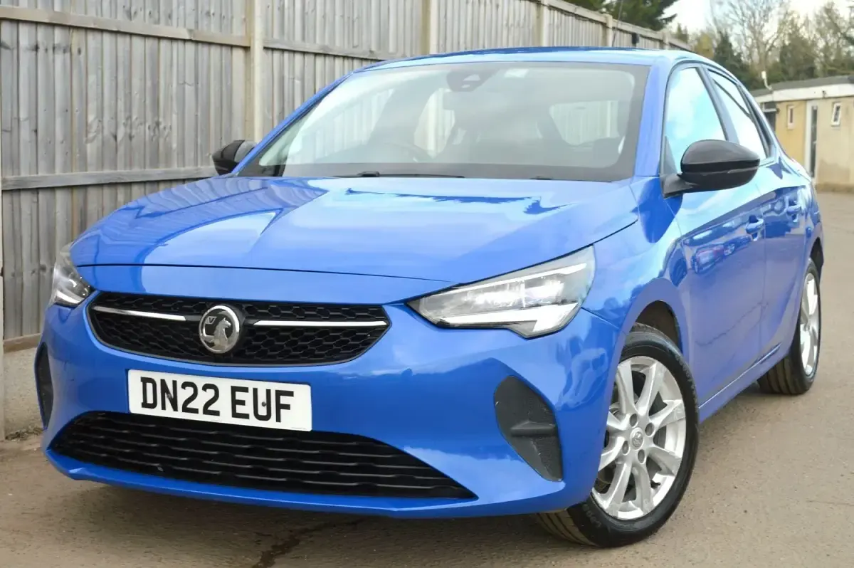Used Vauxhall Corsa Edition 75 HP (55 kW) 2022 Blue Hatchback