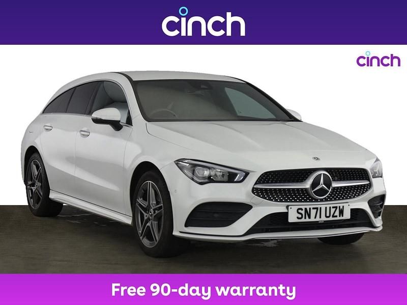 White Used 2021 Mercedes CLA250e AMG Line Premium Sedan | £21,999 (Fair price) - Image 1/4