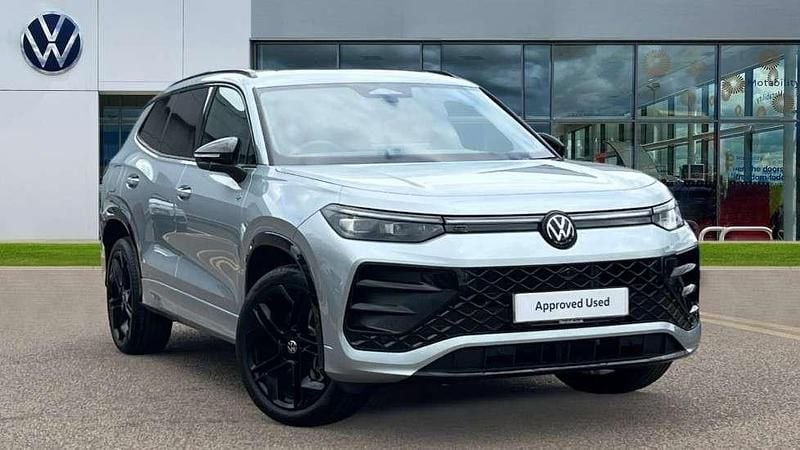 Silver Used 2025 VW Tayron R-line Edition SUV | £43,000 (Fair price) - Image 1/4
