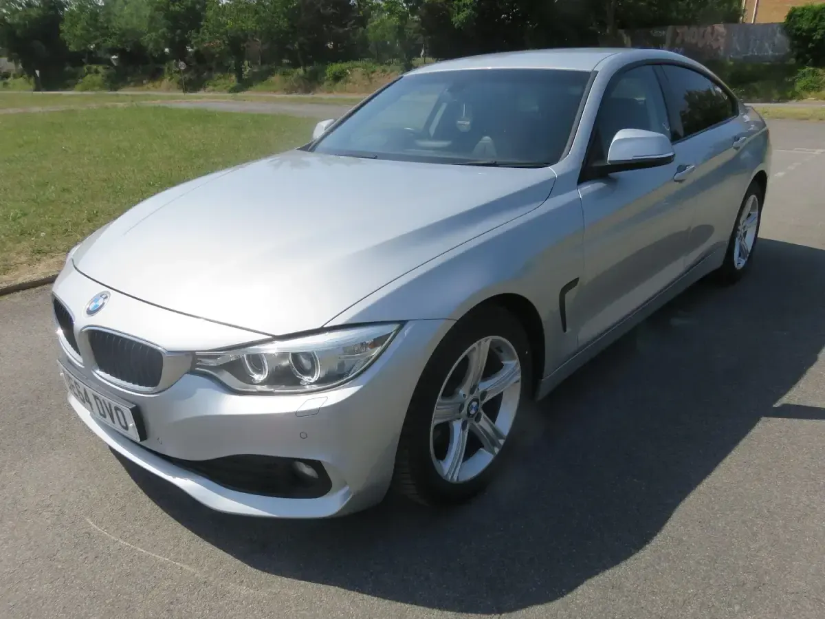 Used BMW 418 2014 Silver Coupe