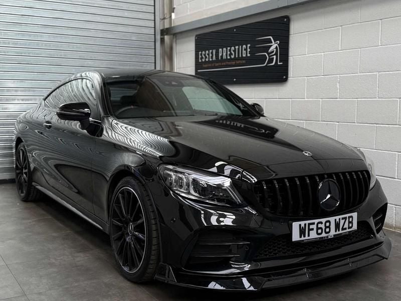 Black Used 2018 Mercedes C43 AMG Premium Coupe | £27,489 (Fair price) - Image 1/4